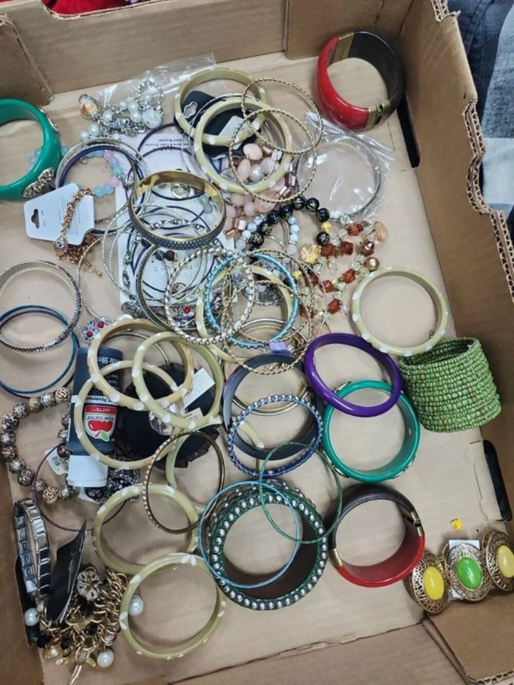 Mystery but not so mysterious. You will get a random pick of 10 bracelets